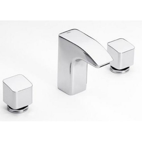 Roca Thesis umývadlová stojančeková trojotvorová batéria chróm 75A4450C00