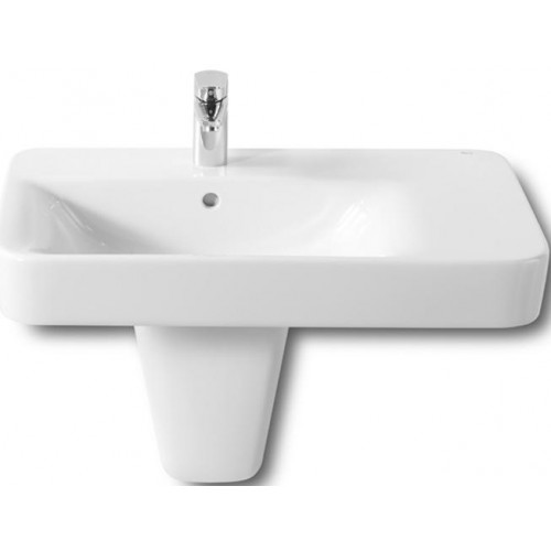 Roca Dama Senso Square umývadlo 75 x 47,5 cm, s odkladacou plochou vpravo 732751L000