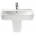 Roca Dama Senso Square umývadlo 85 x 47,5 cm, MaxiClean 732751N00M