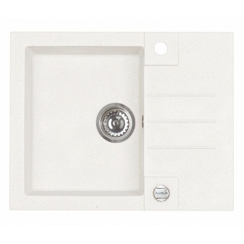 ALVEUS Rock 30 kuchynský drez granitový, 595x475 mm, pearl 01