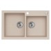 ALVEUS Rock 90 granitový kuchynský drez 780x480 mm, oat 1219053