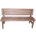 Lavica MIRIAM 150 x 51 x 80 cm, morená, borovica 151/6