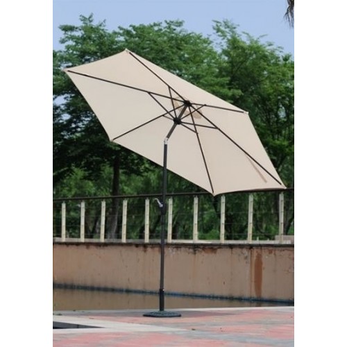 Slnečník 8000S 270 cm biely 600/2