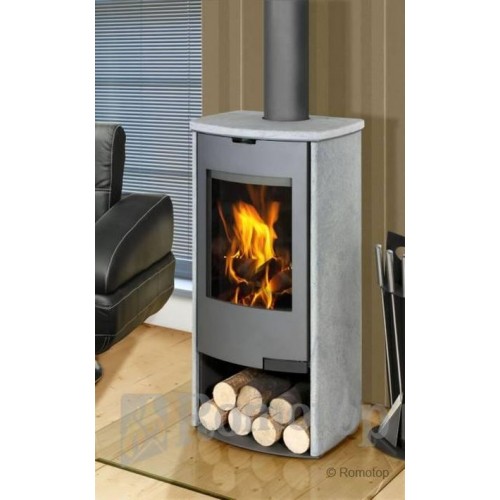Romotop Tala 13 krbové kachle kameň, rádiusové dvierka
