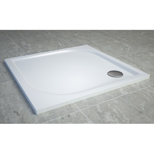 RONAL ANNEA štvorcová vanička sprchová vanička 80x80 cm, liaty mramor WAQ0800004