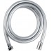 SAPHO Softflex Plastová sprchová hadica 200cm, strieborná 1208-14