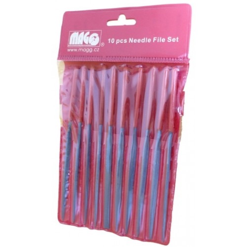 Sada ihlových pilníkov - 10 ks NW00010