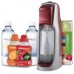 SADA Výrobník sódovej vody Jet Red / Silver + 12 VPP LE 2v1 SODASTREAM