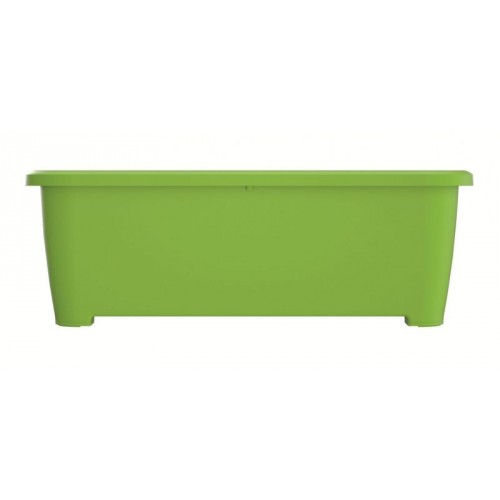 PROSPERPLAST RESPANA Planter Low Prenosný truhlík 77 cm, limetka ISEB770