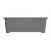 PROSPERPLAST RESPANA Planter Low Prenosný truhlík 77 cm, šedý kameň ISEB770