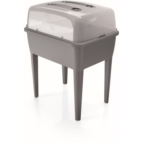 Prosperplast RESPANA PLANTER SET Sadbovač 77x58x96,3cm, šedý kameň DREP770W