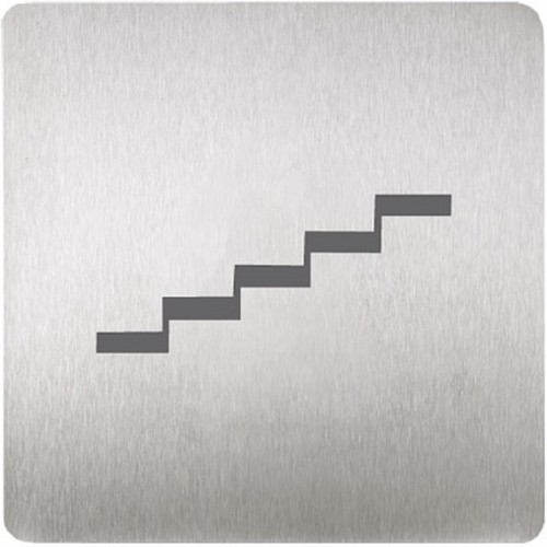 SANELA SLZN 44M Piktogram schody, 120 x 120 mm, nerez 95449 SANELA SLZN 44M Piktogram schody, 120 x 120 mm, nerez 95449