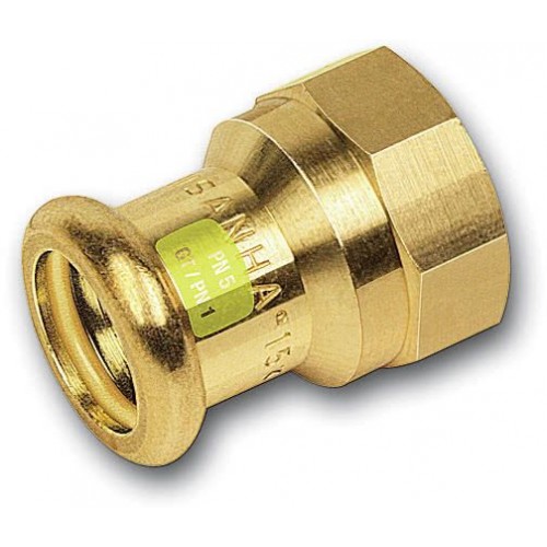 SANHA CU prechod vnútorný 11270g 15x3/4" PRESS GAS SANHA CU prechod vnútorný 11270g 15x3/4" PRESS GAS