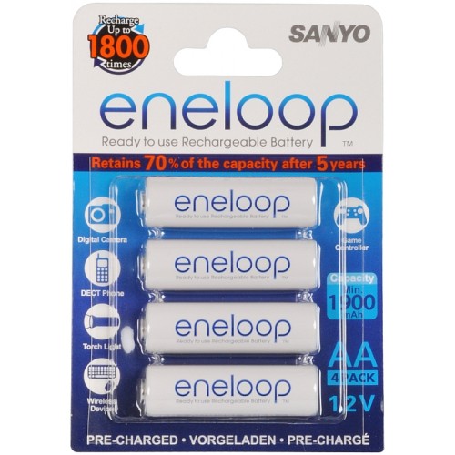 SANYO Batérie HR 3UTGB-4BP ENELOOP AA 4KS 1800C. 35032498 