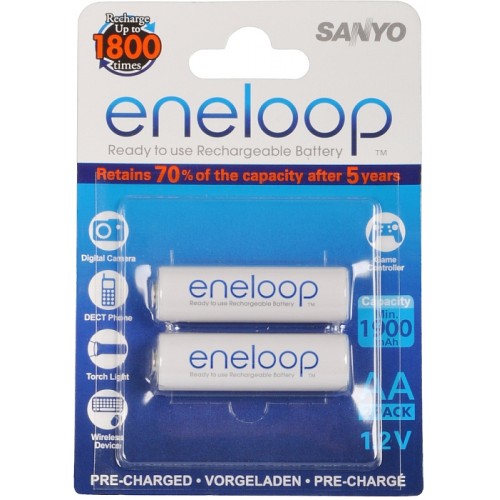 SANYO Batérie HR 3UTGB-2BP ENELOOP AA 2KS 1800C. 35032499