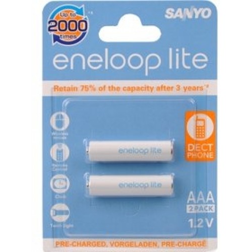SANYO Nabíjacie batérie HR 4UQ-2BP ENELOOP LITE, AAA 2KS 35032851 