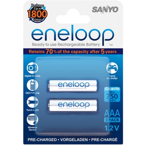 SANYO Batérie HR 4UTGB-2BP ENELOOP AAA 2KS 1800C 35040735 