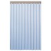 AQUALINE sprchový záves 180 x 200cm, vinyl modrá 0201004 M