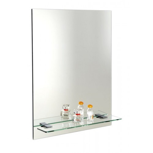 AQUALINE STRONG zrkadlo 50x70cm s otvormi pre policu 22429