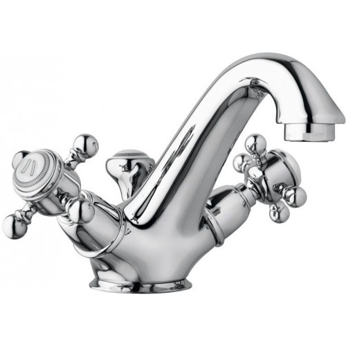 SAPHO LONDON stojanková umývadlová batéria s výpusťou, chróm LO41276