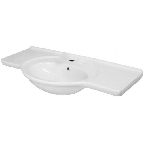 SAPHO ARUVA keramické umývadlo 106x50, 8cm, nábytkové (3502) 10AV50106 