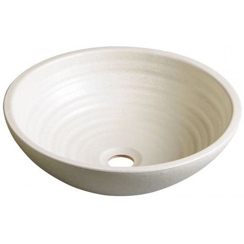 SAPHO ATTILA keramické umývadlo, priemer 44cm, slonová kosť DK005 SAPHO ATTILA keramické umývadlo, priemer 44cm, slonová kosť DK005