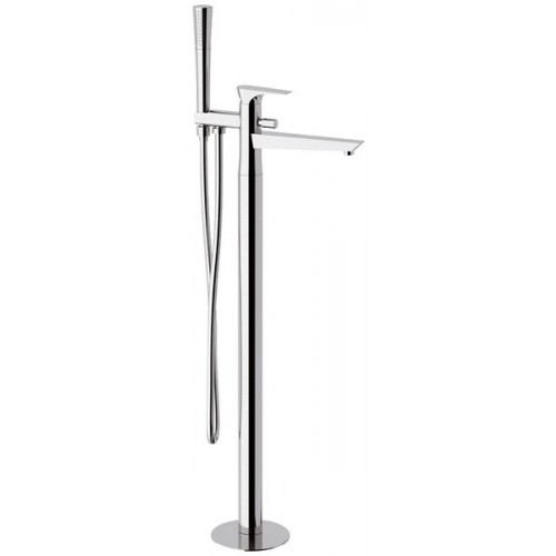 SAPHO AXAMITE vaňová batéria s pripojením do podlahy, chróm AX21