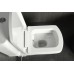 SAPHO BASIC WC misa kombi s integrovanou bidetovou spŕškou, spodný/zadný odpad 71122340
