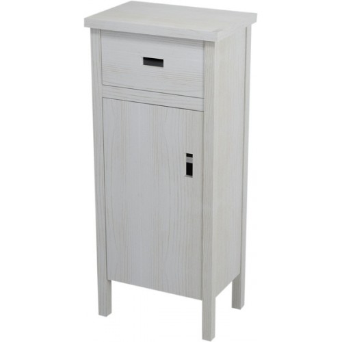 SAPHO BRAND skrinka nízka 48x110x33cm , ľavá , starobiela