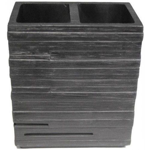 SAPHO BRICK držiak kefiek na postavenie, čierna 22150210 SAPHO BRICK držiak kefiek na postavenie, čierna 22150210