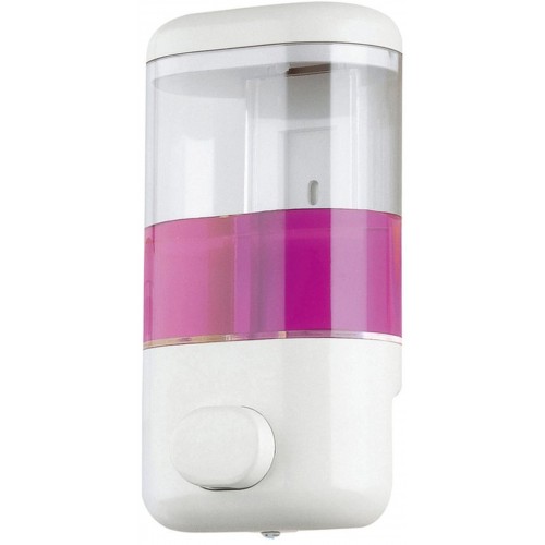 AQUALINE Dávkovač tekutého mydla na zavesenie 600ml, biely 22080