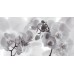 SAPHO DESERT Decor Fiore Negro keramická obkladačka 27x50 DST019