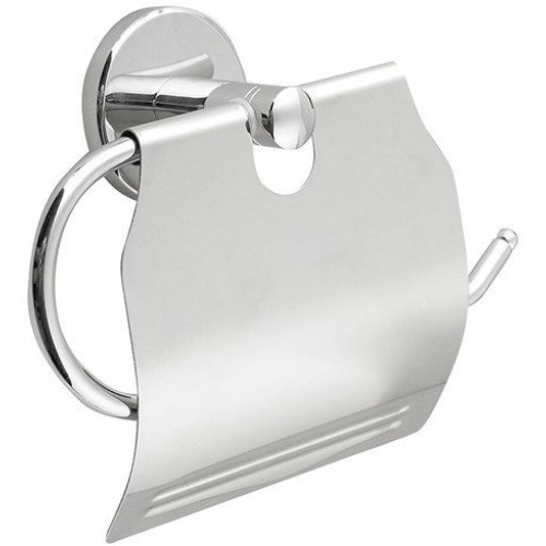 AQUALINE SAMBA držiak toaletného papiera s krytom, chróm SB107 AQUALINE SAMBA držiak toaletného papiera s krytom, chróm SB107