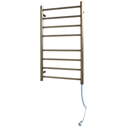 SAPHO REDONDO Elektrický sušiak uterákov, guľatý, 500x900 mm, 75W, bronz ER320