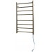 SAPHO REDONDO Elektrický sušiak uterákov, guľatý, 500x900 mm, 75W, bronz ER320
