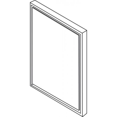 SAPHO FLOAT zrkadlo s RGB osvetlením 70x50cm, biela 22393 SAPHO FLOAT zrkadlo s RGB osvetlením 70x50cm, biela 22393