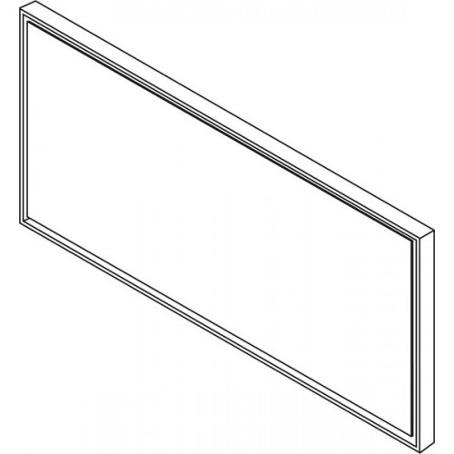 SAPHO FLOAT zrkadlo s RGB osvetlením 115x52cm, biela 22394
