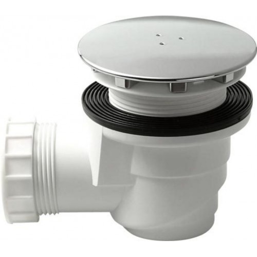 SAPHO Vaničkový sifón pre keramické vaničky, chróm 7981