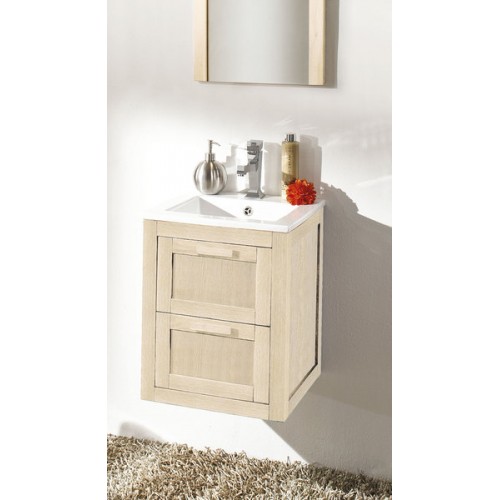 SAPHO IBIS 41-S skrinka s umývadlom, š 40cm, Rovere sbiancato IB-41S SAPHO IBIS 41-S skrinka s umývadlom, š 40cm, Rovere sbiancato IB-41S