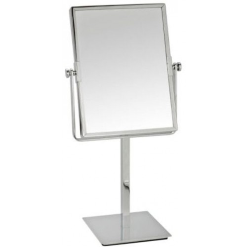 SAPHO Kozmetické zrkadlo hranaté bez osvetlenia 120x200mm, chróm 112201312