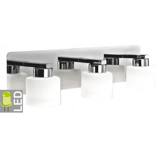 SAPHO modernistov nástenné LED svietidlo 3x3W, 230V, chróm LR426  