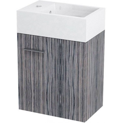 SAPHO Latus V umývadlová skrinka 35,6x40x23cm, zebráno tmavé LT058 SAPHO Latus V umývadlová skrinka 35,6x40x23cm, zebráno tmavé LT058