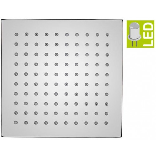 SAPHO SLIM MS583 LED hlavová sprcha, štvorec 300x300mm, mosadz