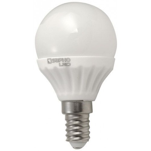 SAPHO LED žiarovka 4W, E14, 230V, teplá biela, 290l LDB162 SAPHO LED žiarovka 4W, E14, 230V, teplá biela, 290l LDB162
