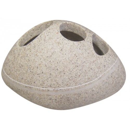 SAPHO LITTLE ROCK držiak kefiek na postavenie, svetlá 22190209