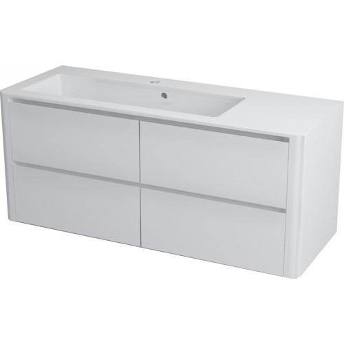SAPHO LUCIE 581200 umývadlová skrinka 119,5 x50x44cm, biela SAPHO LUCIE 581200 umývadlová skrinka 119,5 x50x44cm, biela