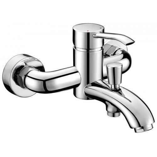 SAPHO LUKA nástenná vaňová batéria, chróm LK10