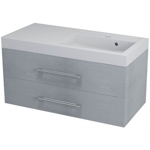 SAPHO MARIOKA II umývadlová skrinka 80x45x48cm, dub strieborný MK110