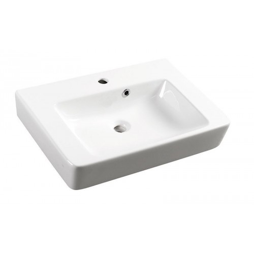 AQUALINE MODIS keramické umývadlo 45x35cm, biela FS 981 AQUALINE MODIS keramické umývadlo 45x35cm, biela FS 981