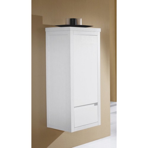 SAPHO NIKE 43 doplnková skrinka na zavesenie, 43x111x42cm, bianco CNA-43